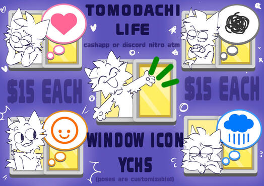 TOMODACHI WINDOW ICONS